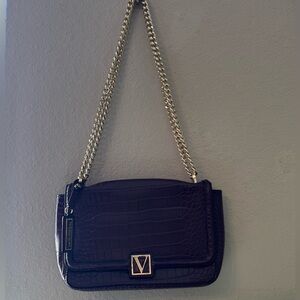 Victoria's Secret Croc-Embossed Crossbody